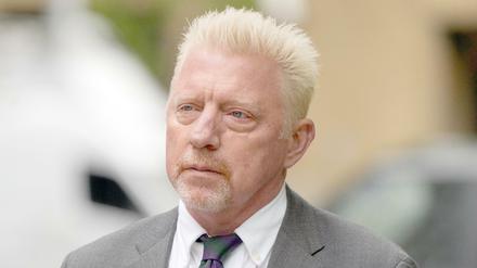 Boris Becker kommt zur Strafmaßverkündung.