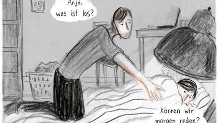 Grau in Grau: Eine Szene aus „Andere Umstände“.