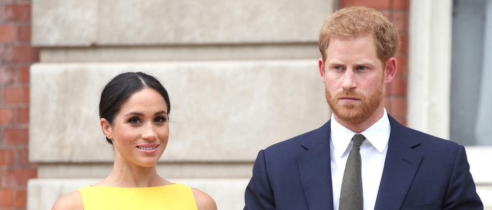 Prinz Harry von Großbritannien und seine Frau Meghan (Archivbild von 2018)