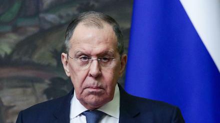 Russlands Außenminister Sergej Lawrow