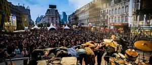 Rasta Zeneca auf dem Balkan Trafik Festival in Brüssel.