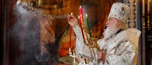 Der russische Patriarch Kyrill I. gehört zu den treuesten Unterstützern Putins.