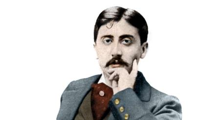 Der französische Schriftsteller Marcel Proust, 1871-1922