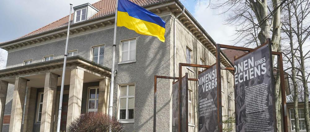 Nach dem Angriff Russlands auf die Ukraine im Februar hatte das Museum Berlin die ukrainische Flagge gehisst.