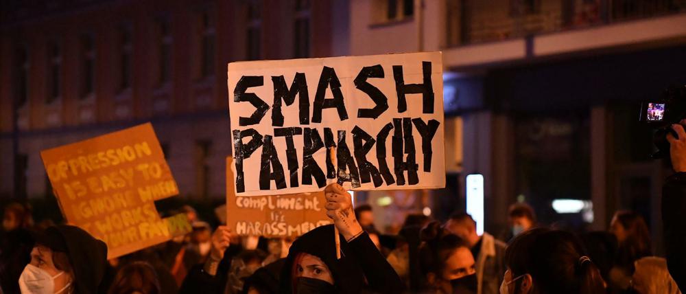 Bei der Demonstration "Take back the night" im Prenzlauer Berg und Mitte kam es zu vereinzelten Festnahmen.