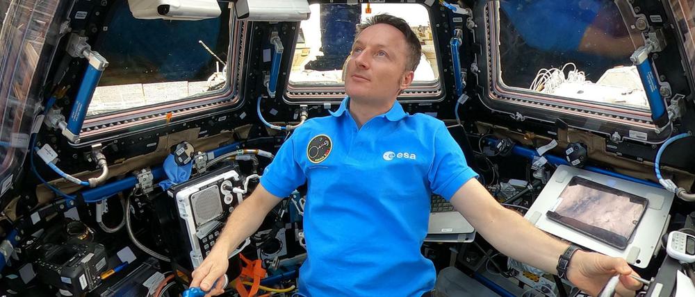 Der deutsche Astronaut Matthias Maurer arbeitete an mehr als 100 Experimenten.
