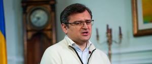 Der ukrainische Außenminister Dmytro Kuleba.