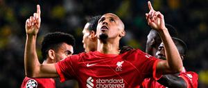 Fabinho erzielte das wichtige 1:2 aus Liverpool-Sicht, danach war der Bann gebrochen.