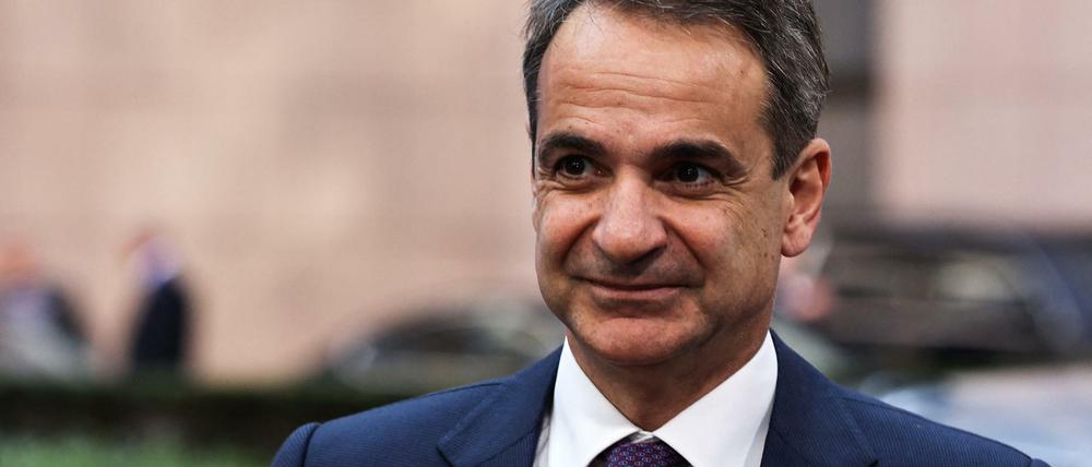 Athens Ministerpräsident Kyriakos Mitsotakis will Nachteile für griechische Reeder verhindern.