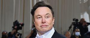 Elon Musk bei der Met-Gala am 2. Mai 2022