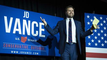 Sieger bei der Vorwahl in Ohio: J.D. Vance
