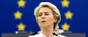 EU-Kommissionspräsidentin Ursula von der Leyen (CDU) 