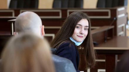 Sofia Sapega, russische Freundin des belarussischen Oppositionellen R. Protassewitsch.