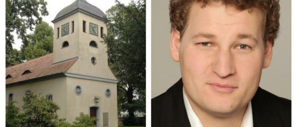 Der Dorfpfarrer: Nicolas Budde und seine hübsche Kirche in Berlin-Kladow.