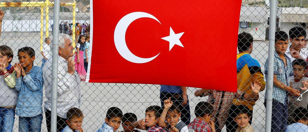 Syrische Flüchtlinge in der Türkei im April 2016. (Symbolbild)