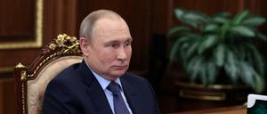 Der russiche Präsident Wladimir Putin.