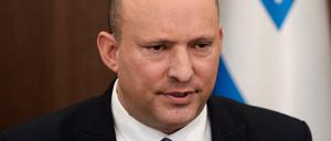 Der israelische Ministerpräsident Naftali Bennett steht im Parlament schwer unter Druck.