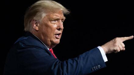 Der ehemalige amerikanische Präsident Donald Trump im Oktober 2020.