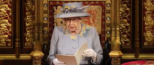Die britische Königin Elizabeth wird am Dienstag nicht wie gewohnt die Queen's Speech verlesen.