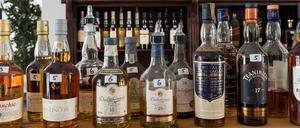 Gut sortiert: Auf der Finest Whisky Deluxe gibt es viele Raritäten zu verkosten.  