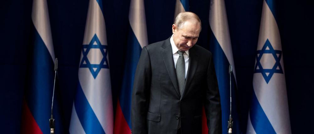 Russlands Präsident Putin pflegt seit Langem gute Beziehungen mit Israel.