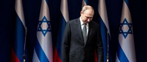 Russlands Präsident Putin pflegt seit Langem gute Beziehungen mit Israel.