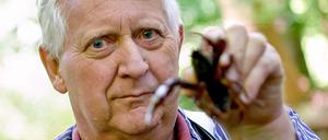 Er geht jetzt in Krebs-Pension: Klaus Hidde, der letzte Fischer aus Tiefwerder.