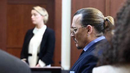 Nur Verlierer:innen: Im Prozess Amber Head gegen Jonny Depp.