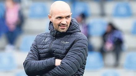 Hofft weiter. Turbines Trainer Chahed will in München punkten. 