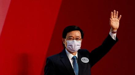 Der neue Regierungschef für Hongkong John Lee.