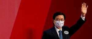 Der neue Regierungschef für Hongkong John Lee.