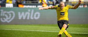 Haaland war Anfang 2020 für 20 Millionen Euro nach Dortmund gewechselt.