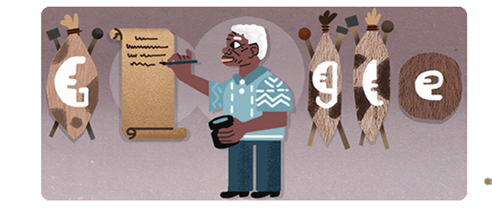 Google Doodle zum 92. Geburtstag von Mazisi Kunene.