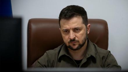 Wolodymyr Selenskyj ist Präsident der Ukraine.
