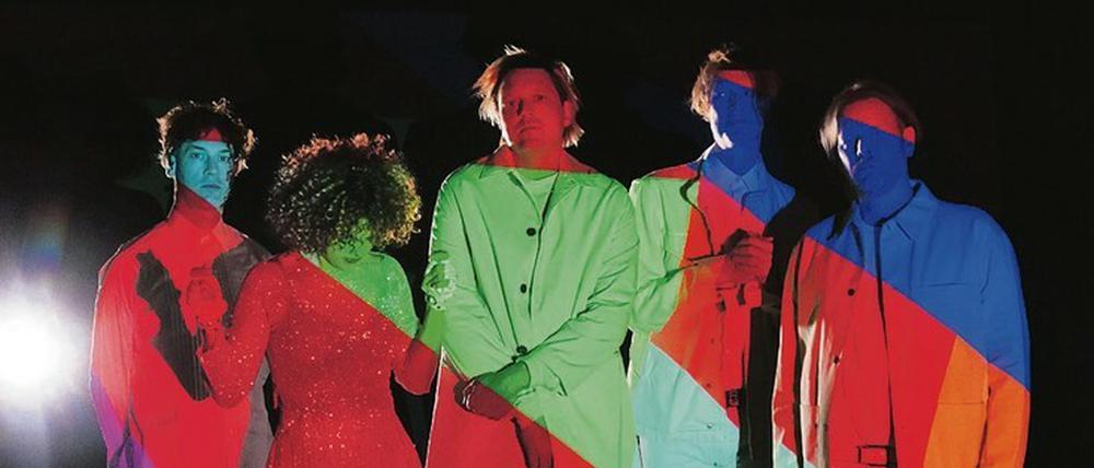 Die Indierock-Band Arcade Fire.