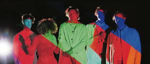 Die Indierock-Band Arcade Fire. 