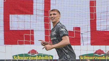 Grischa Prömel traf zuletzt in Freiburg zum 1:0 für Union.