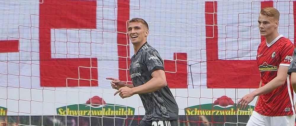 Grischa Prömel traf zuletzt in Freiburg zum 1:0 für Union.
