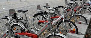 Die Call-a-bike-Räder der Deutschen Bahn werden in Berlin derzeit reihenweise Opfer von Vandalismus.