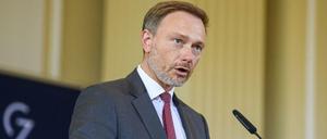 Bundesfinanzminister Christian Lindner (FDP)