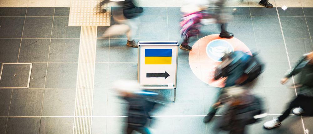 Um die Ankunft ukrainischer Flüchtlinge zu verbessern, hat die Grüne-Fraktion einen Masterplan beschlossen.