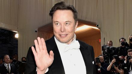 Elon Musk kommt zur Benefizgala des Costume Institute des Metropolitan Museum of Art.