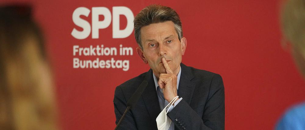 Rolf Mützenich, Vorsitzender der SPD-Bundestagsfraktion.
