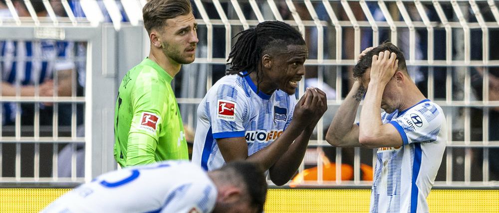 Zuversicht sieht anders aus. Hertha BSC geht mit einem schlechten Gefühl in die Relegation.