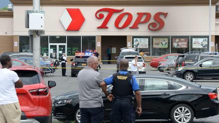 Der Supermarkt in Buffalo, in dem die tödlichen Schüsse fielen