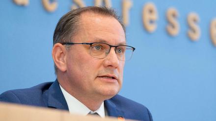 Der AfD-Parteichef Tino Chrupalla.