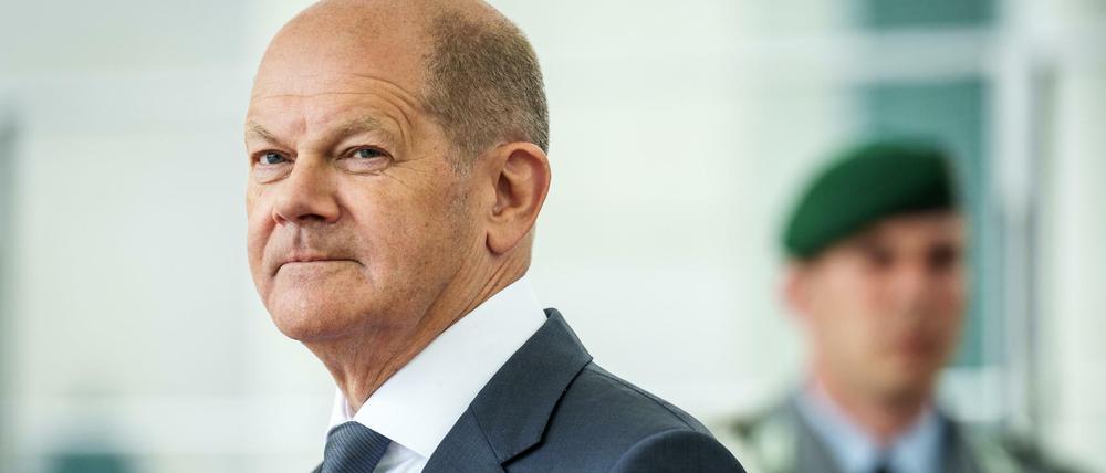 Bundeskanzler Olaf Scholz redet viel, doch überzeugt wenig.
