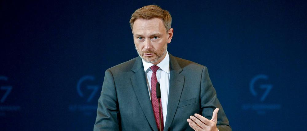 Bundesfinanzminister Christian Lindner (FDP).