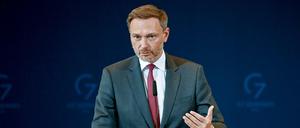 Bundesfinanzminister Christian Lindner (FDP).