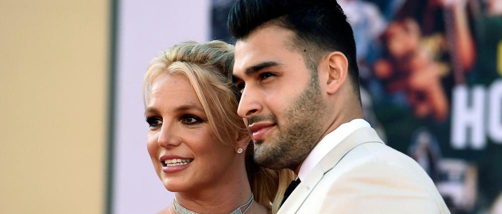 US-Popsängerin Britney Spears und Sam Asghari (Archivbild)